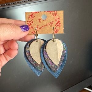 Elegant Multicolor Teardrop Earrings